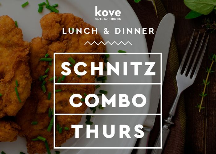 Thursday Kove Schnitzel Combo