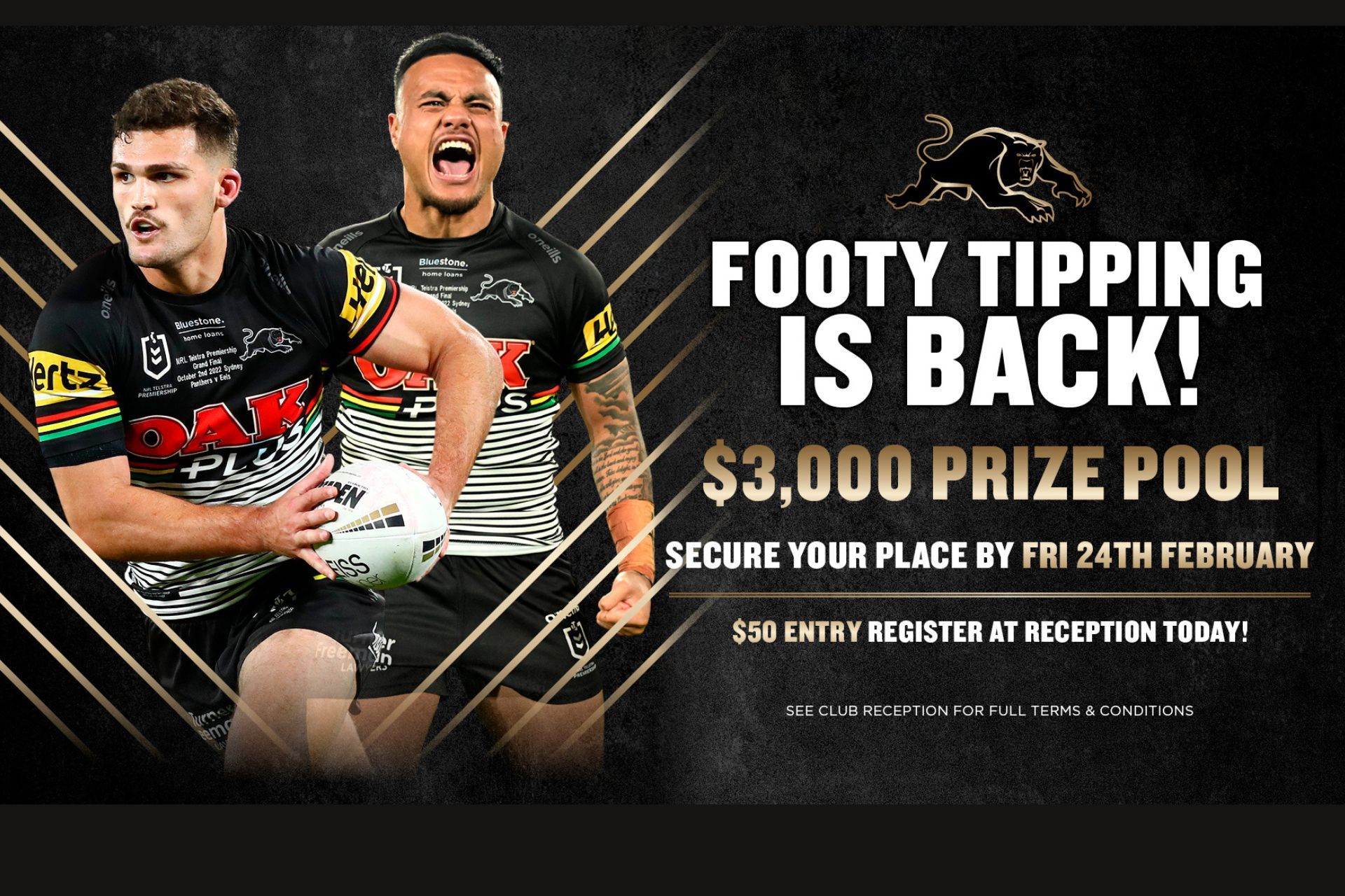 Panthers Footy Tipping Contest