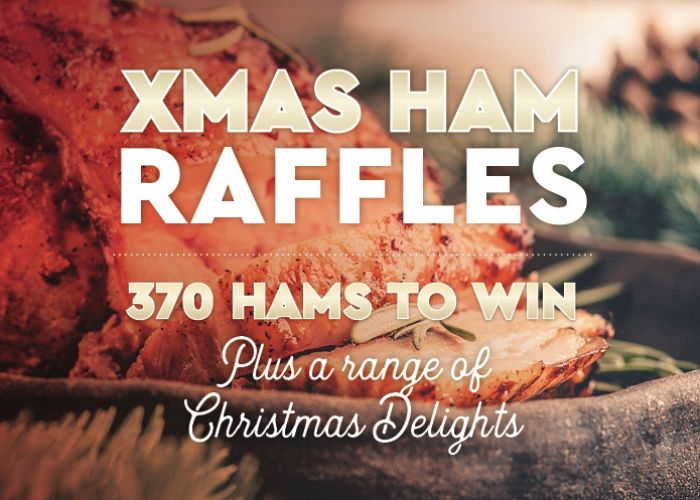 Christmas Ham Raffles
