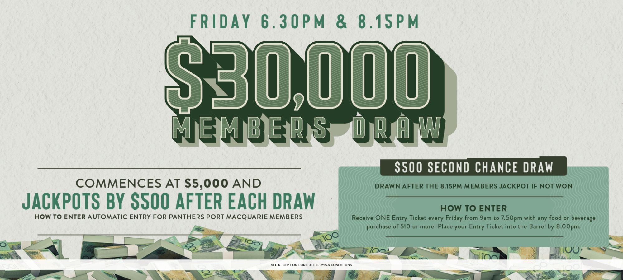 $30,000 Members Draw