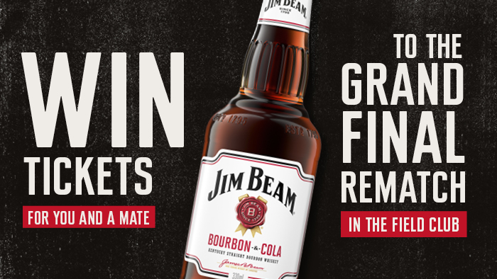 Jim Beam Win Tickets for You & a Mate