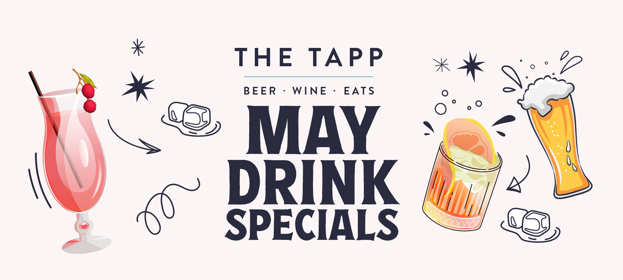 May Drink Specials in The TAPP