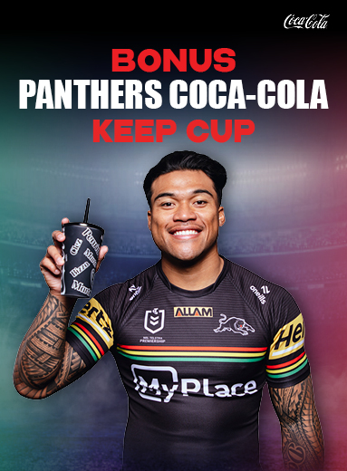 Panthers Coca-Cola Keep Cups