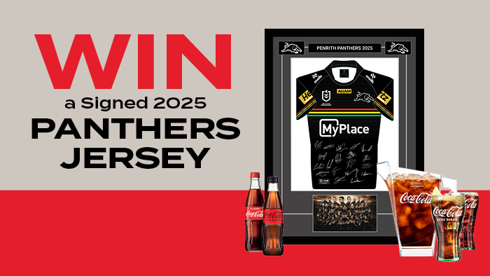 WIN a Framed, Signed Panthers Jersey