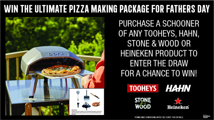 Win Dad a Pizza Making Pack!