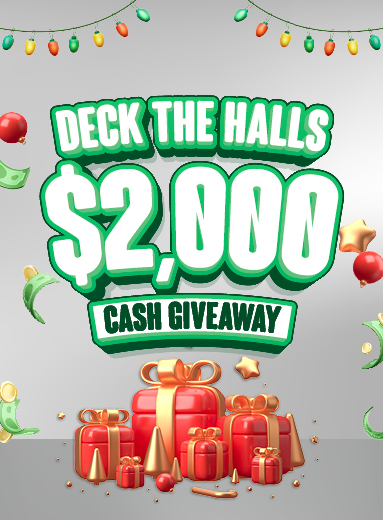 Deck the Halls $2,000 Cash Giveaway