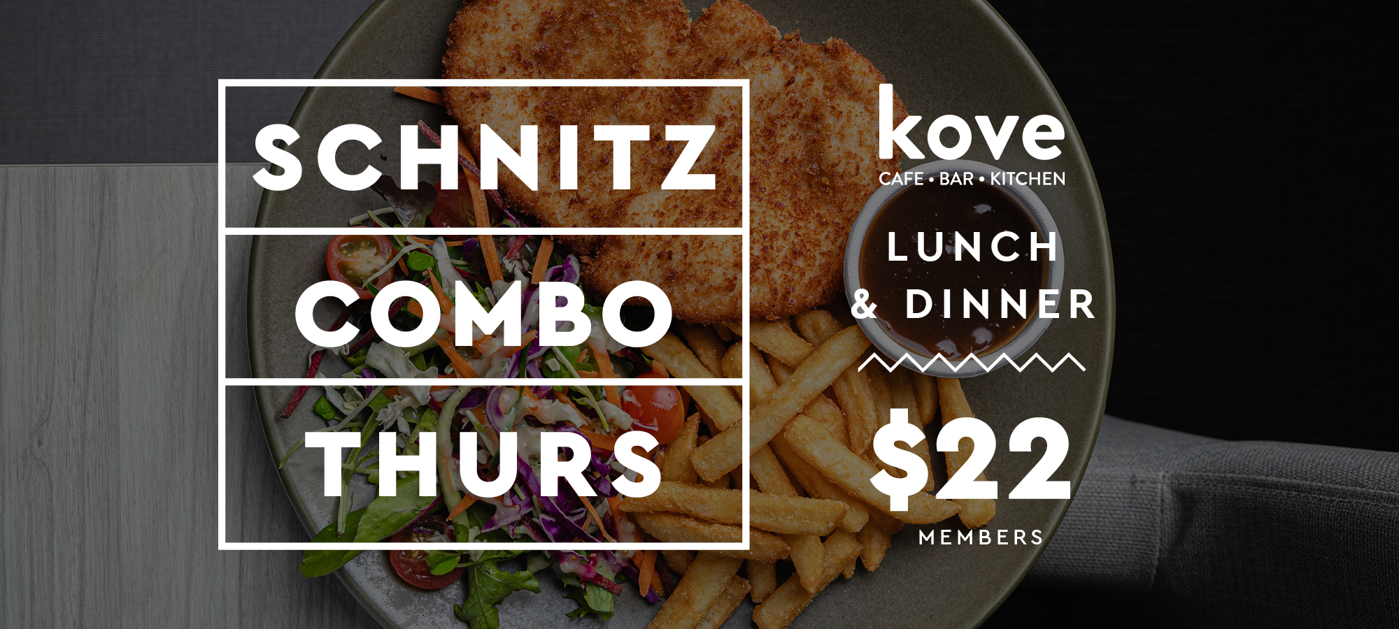 Schnitzel Combo Thursdays