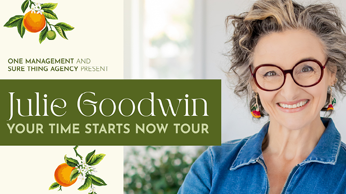 Julie Goodwin - Your Time Starts Now Tour