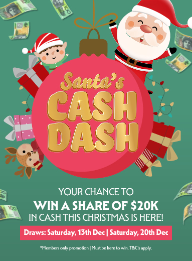 Santa's Cash Dash Giveaway!