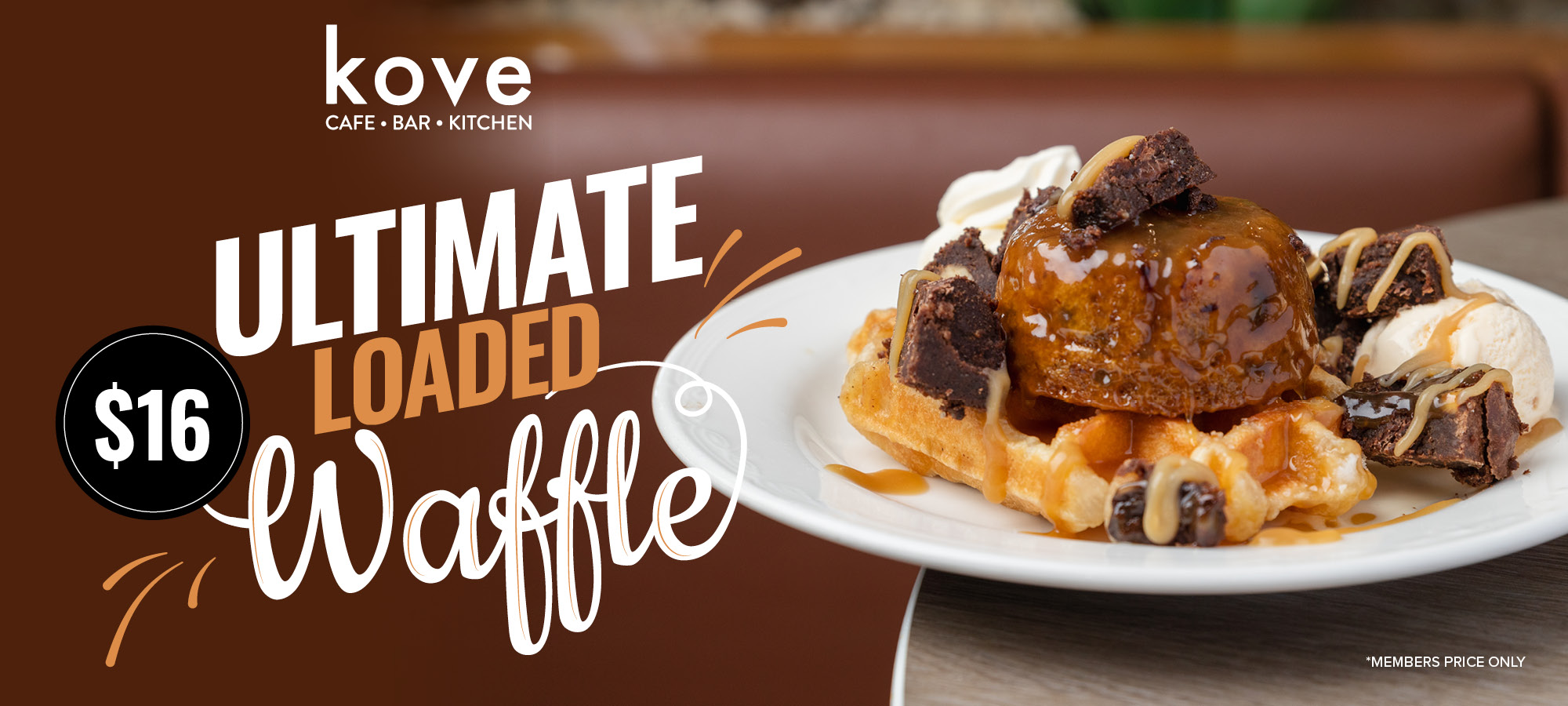 Ultimate Loaded Waffle