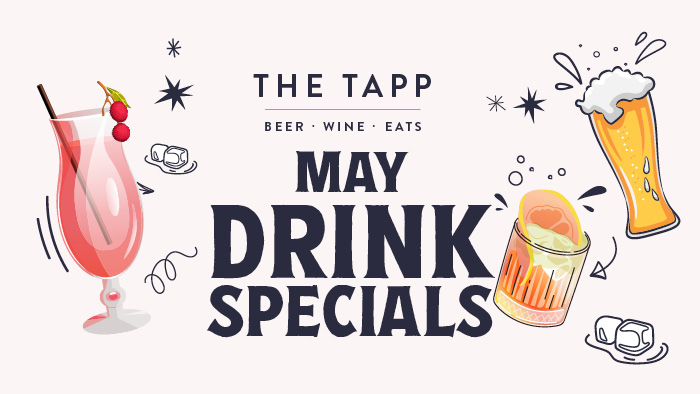 May TAPP Drink Specials