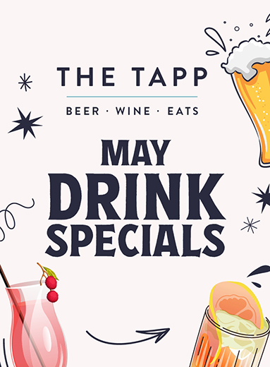 May TAPP Drink Specials